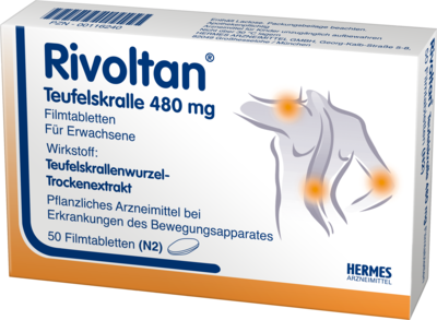 RIVOLTAN Teufelskralle 480 mg Filmtabletten