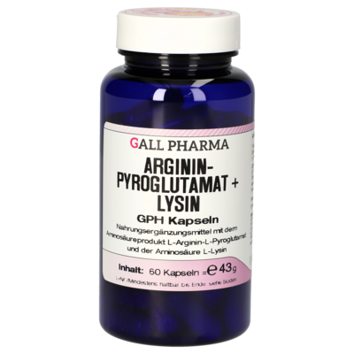 ARGININPYROGLUTAMAT+Lysin GPH Kapseln