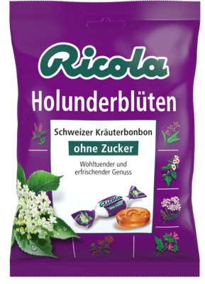 RICOLA o.Z.Beutel Holunderblüten Bonbons