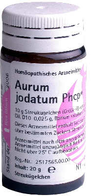 AURUM JODATUM PHCP Globuli