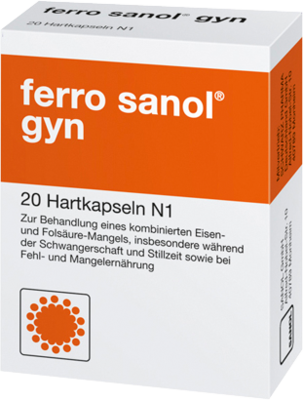 FERRO SANOL gyn Hartkaps.m.msr.überz.Pellets