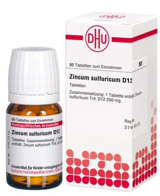 ZINCUM SULFURICUM D 12 Tabletten