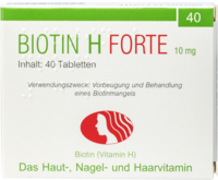 BIOTIN H forte 10 mg Tabletten