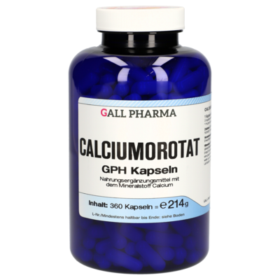 CALCIUMOROTAT 500 mg GPH Kapseln