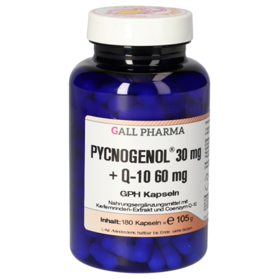 PYCNOGENOL 30 mg+Q10 60 mg GPH Kapseln