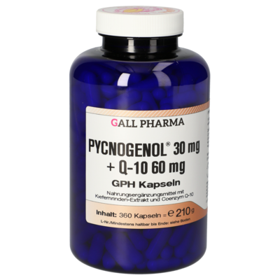 PYCNOGENOL 30 mg+Q10 60 mg GPH Kapseln