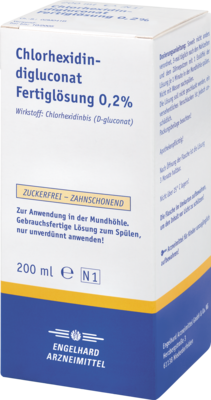 CHLORHEXIDINDIGLUCONAT Fertiglösung 0,2%