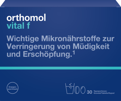 ORTHOMOL Vital F Granulat/Kap./Tabl.Kombip.30 Tage