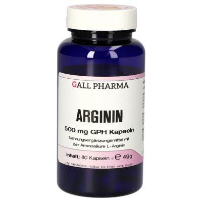 ARGININ 500 mg GPH Kapseln