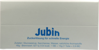 JUBIN Zuckerlösung schnelle Energie Tube