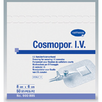 COSMOPOR I.V. Kanülenfixierverband 6x8 cm