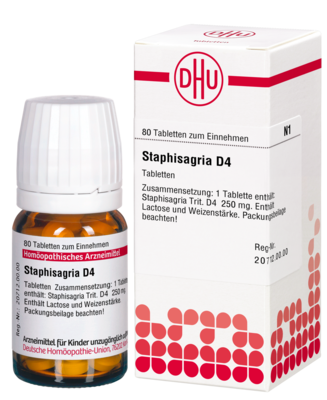 STAPHISAGRIA D 4 Tabletten