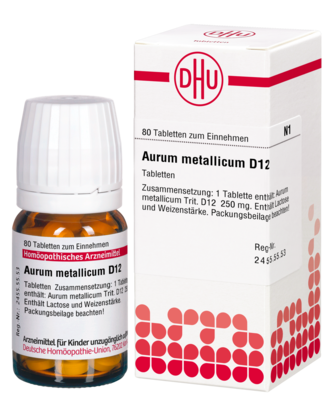 AURUM METALLICUM D 12 Tabletten