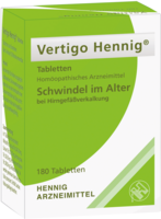 VERTIGO HENNIG Tabletten