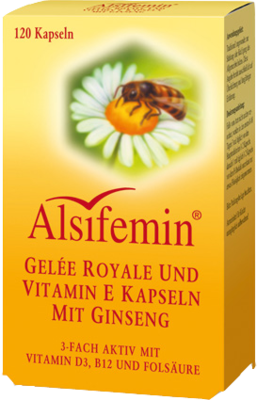 ALSIFEMIN Gelee Royal+Vit.E m.Ginseng Kapseln