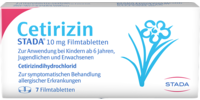 CETIRIZIN STADA 10 mg Filmtabletten