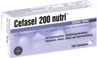 CEFASEL 200 nutri Selen-Tabs