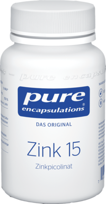 PURE ENCAPSULATIONS Zink 15 Zinkpicolinat Kapseln