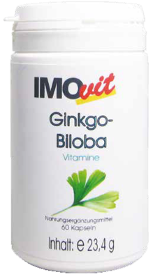 IMOVIT Ginkgo Biloba Kapseln