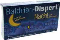 BALDRIAN DISPERT Nacht zum Einschlafen üb.Tabl.