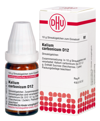 KALIUM CARBONICUM D 12 Globuli