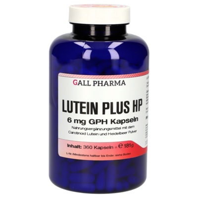 LUTEIN PLUS HP 6 mg GPH Kapseln