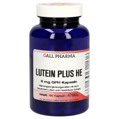 LUTEIN PLUS HE 6 mg GPH Kapseln