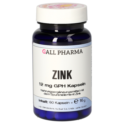 ZINK 12 mg GPH Kapseln