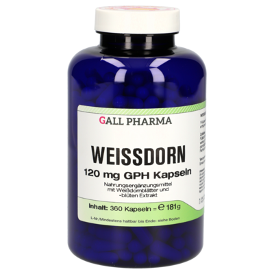 WEISSDORN 120 mg GPH Kapseln