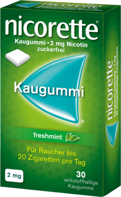 NICORETTE Kaugummi 2 mg freshmint