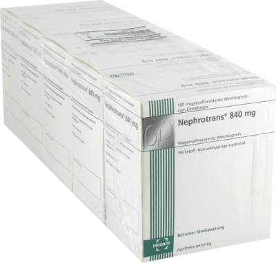 NEPHROTRANS 840 mg magensaftresistente Kapseln