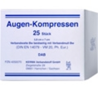 AUGENKOMPRESSEN 5,8x7 cm unsteril