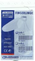 FINGERLING Nappaleder Gr.5 m.Bindeband