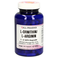 L-ORNITHIN/L-ARGININ 1:2 GPH Kapseln