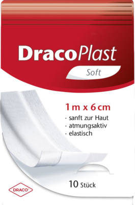 DRACOPLAST Soft Pflaster 6 cmx1 m