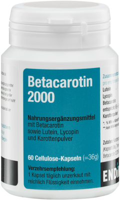 BETA CAROTIN 2000 Kapseln