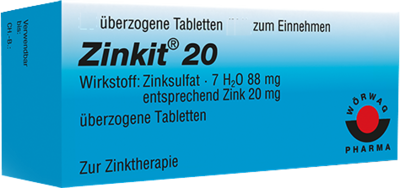 ZINKIT 20 überzogene Tabletten