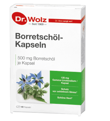 BORRETSCHÖL KAPSELN Dr.Wolz