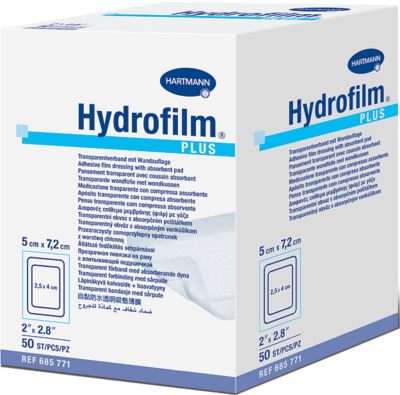 HYDROFILM Plus Transparentverband 5x7,2 cm