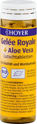 HOYER Bio Gelee Royale & Aloe Vera Lutschtabletten