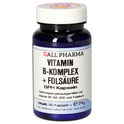 VITAMIN B KOMPLEX+Folsäure GPH Kapseln