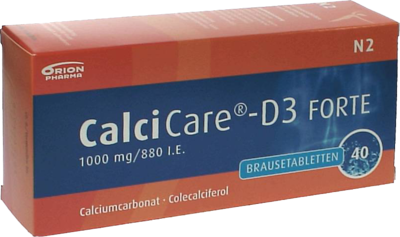 CALCICARE D3 forte Brausetabletten