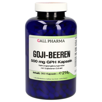 GOJI BEEREN 500 mg GPH Kapseln