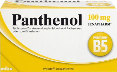 PANTHENOL 100 mg Jenapharm Tabletten