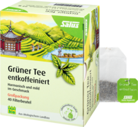 GRÜNER TEE entkoffeiniert Bio Salus Filterbeutel