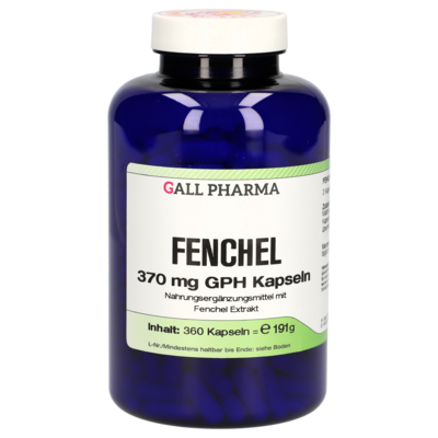 FENCHEL 370 mg GPH Kapseln