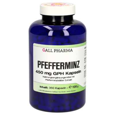 PFEFFERMINZ 450 mg GPH Kapseln