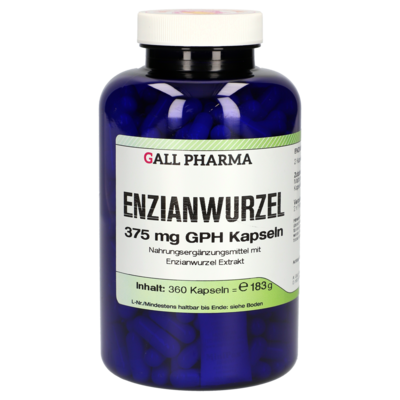 ENZIANWURZEL 375 mg GPH Kapseln