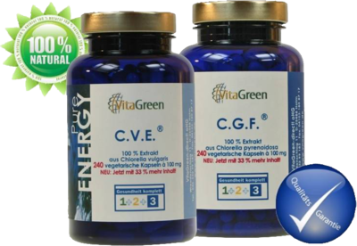 C.G.F. 120 Chlorella pyr.Extrakt 100 mg Kapseln