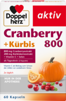 DOPPELHERZ Cranberry+Kürbis Kapseln